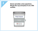 WONDFO 10 PANEL URINE DRUG TEST KITS | T-CUP COMPACT (25/BOX)
