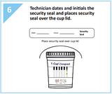 WONDFO 5 PANEL URINE DRUG TEST KITS | T-CUP COMPACT (25/BOX)