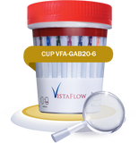 VistaFlow Drug Testing Cup 20 Panel (VFA-DGAB20-6) (25/BOX)