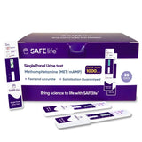 SAFElife™ T-Dip® 1 Panel Rapid Drug Test Dip Card, 25/Box