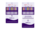 SAFElife™ 9 Panel T-Dip® Drug Test Dip Card CLIA Waived 25/Box