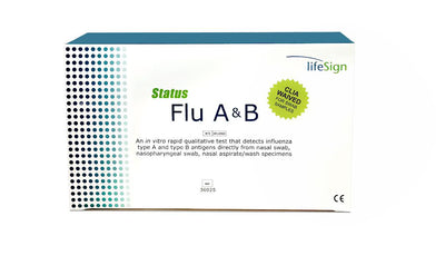 Status™ Flu A&B, CLIA Waived, for nasal and NP swab specimens