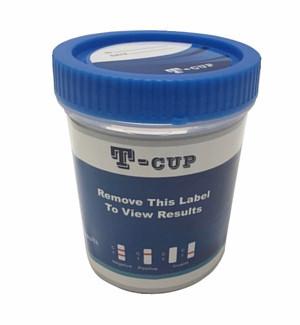WONDFO 6 PANEL URINE DRUG TEST KITS | T-CUP (25/BOX)