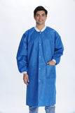 Lab Coat Knee-Length  Level-3, SMS (L - 2XL)