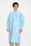 Lab Coat Knee-Length  Level-3, SMS (L - 2XL)