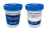 WONDFO 10 PANEL URINE DRUG TEST KITS | T-CUP COMPACT (25/BOX)