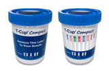 WONDFO T-CUP COMPACT 13 PANEL URINE DRUG TEST KITS (25/BOX)