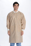 Lab Coat Knee-Length  Level-3, SMS (L - 2XL)