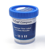 WONDFO 10 PANEL URINE DRUG TEST KITS | T-CUP COMPACT (25/BOX)