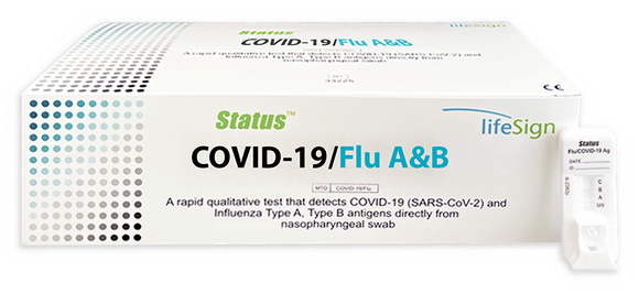 STATUS™ COVID-19/Flu A&B Rapid Antigen Test