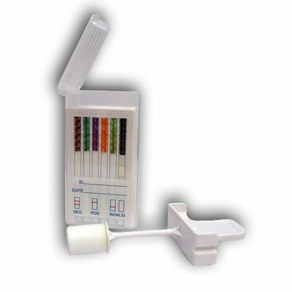 W.H.P.M., INC. Oral Cube 12-Panel Saliva Drug Test with Alcohol (25/Box)